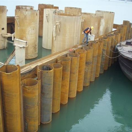 青海钢护筒现场安装